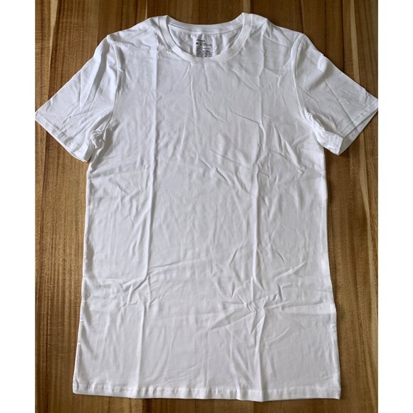 Jockey Mens 2 Pack White Crew Neck Casual T-Shirt Classic Fit Size Medium - Picture 4 of 9